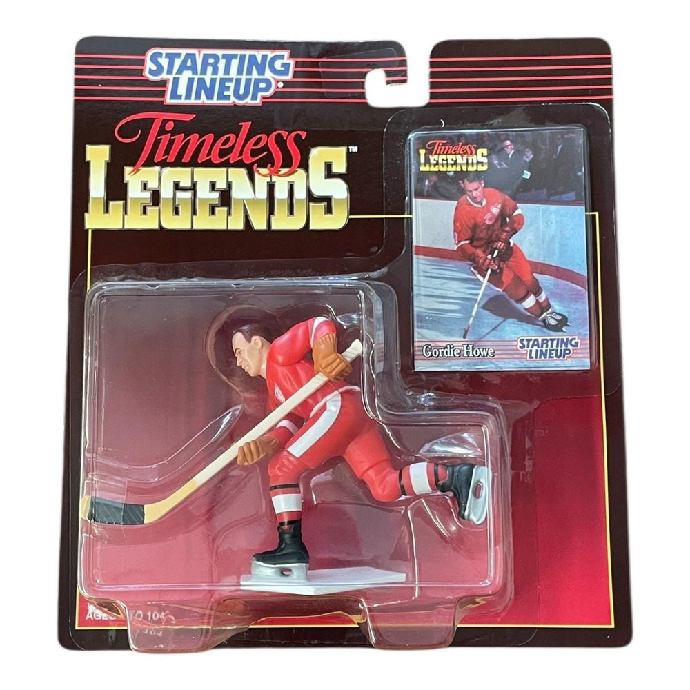 Gordie Howe Detroit Redwings 1995 Starting Lineup Timeless Legends Figure